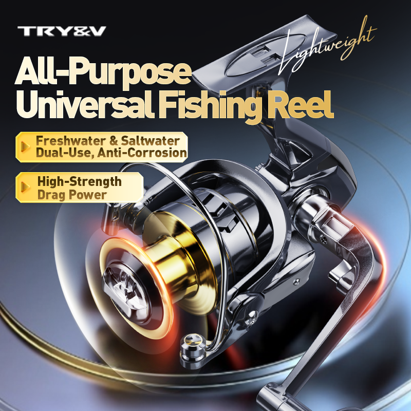 TRY&V CW Full Metal Casting Lu - Surf Reel avaliação e preço