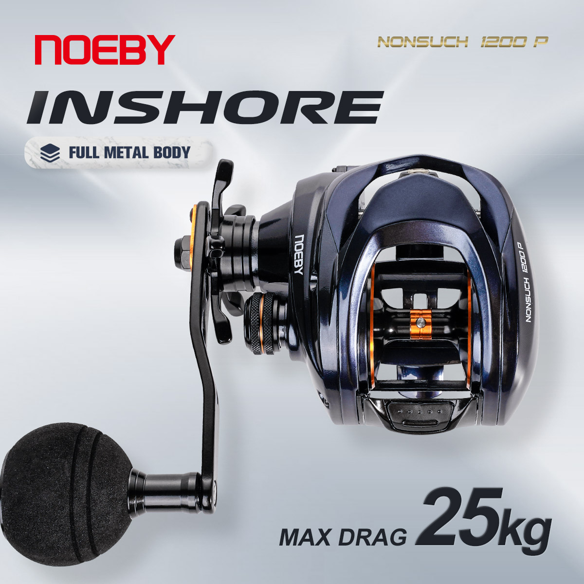 Noeby Inshore Baitcasting Fish - Trolling Reel avaliação e preço