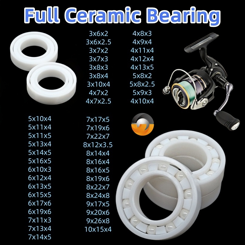 1pc MR84CE Full Zirconia Ceram - Fly Reel avaliação e preço