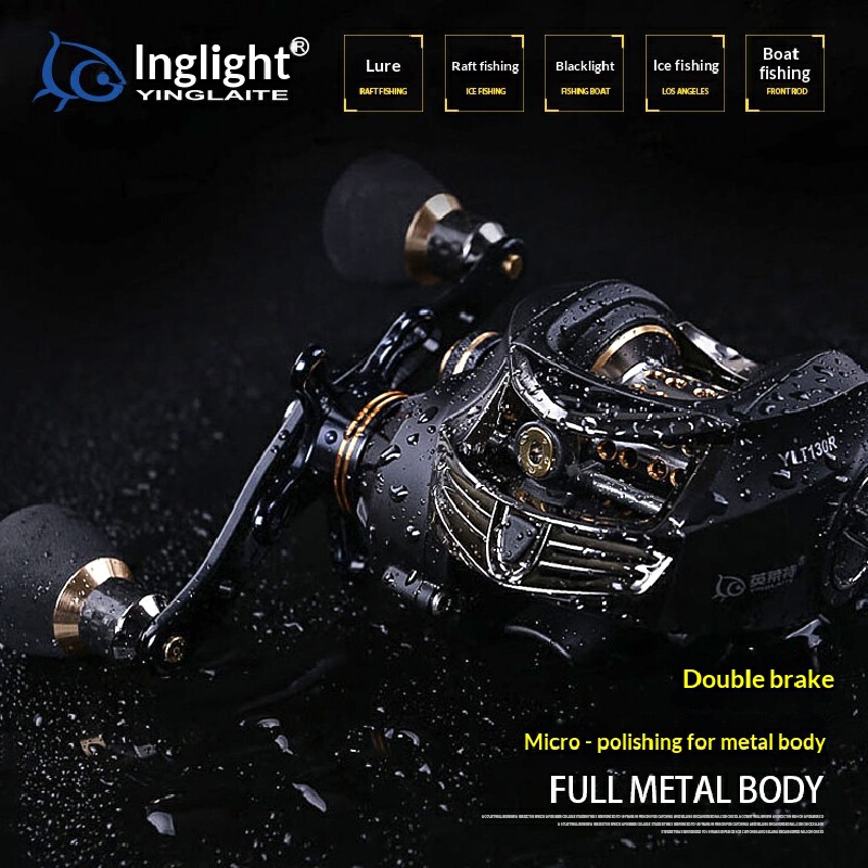 Yinglaite Baitcasting Reel Ful - Ice Fishing Reel avaliação e preço