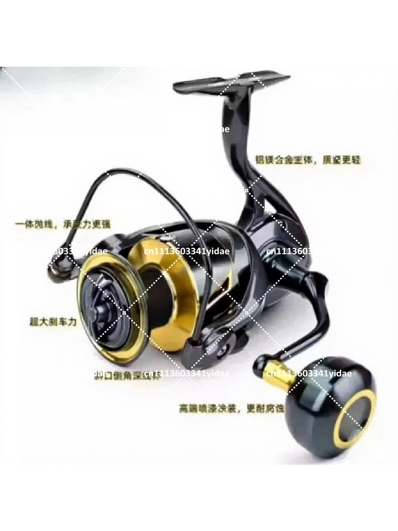 Saltwater Spinning Fishing Ree - Reel Handle avaliação e preço