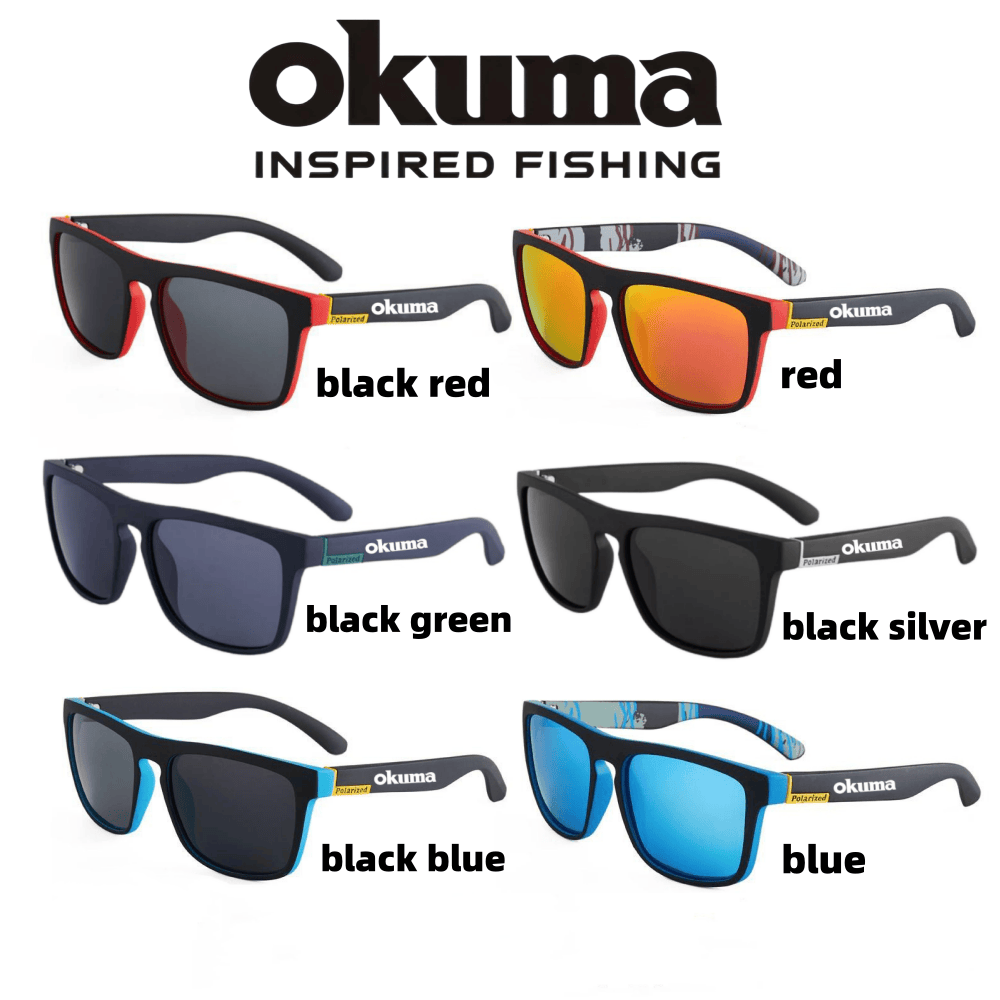 6 colors okuma Polarized Sungl - Surf Reel avaliação e preço