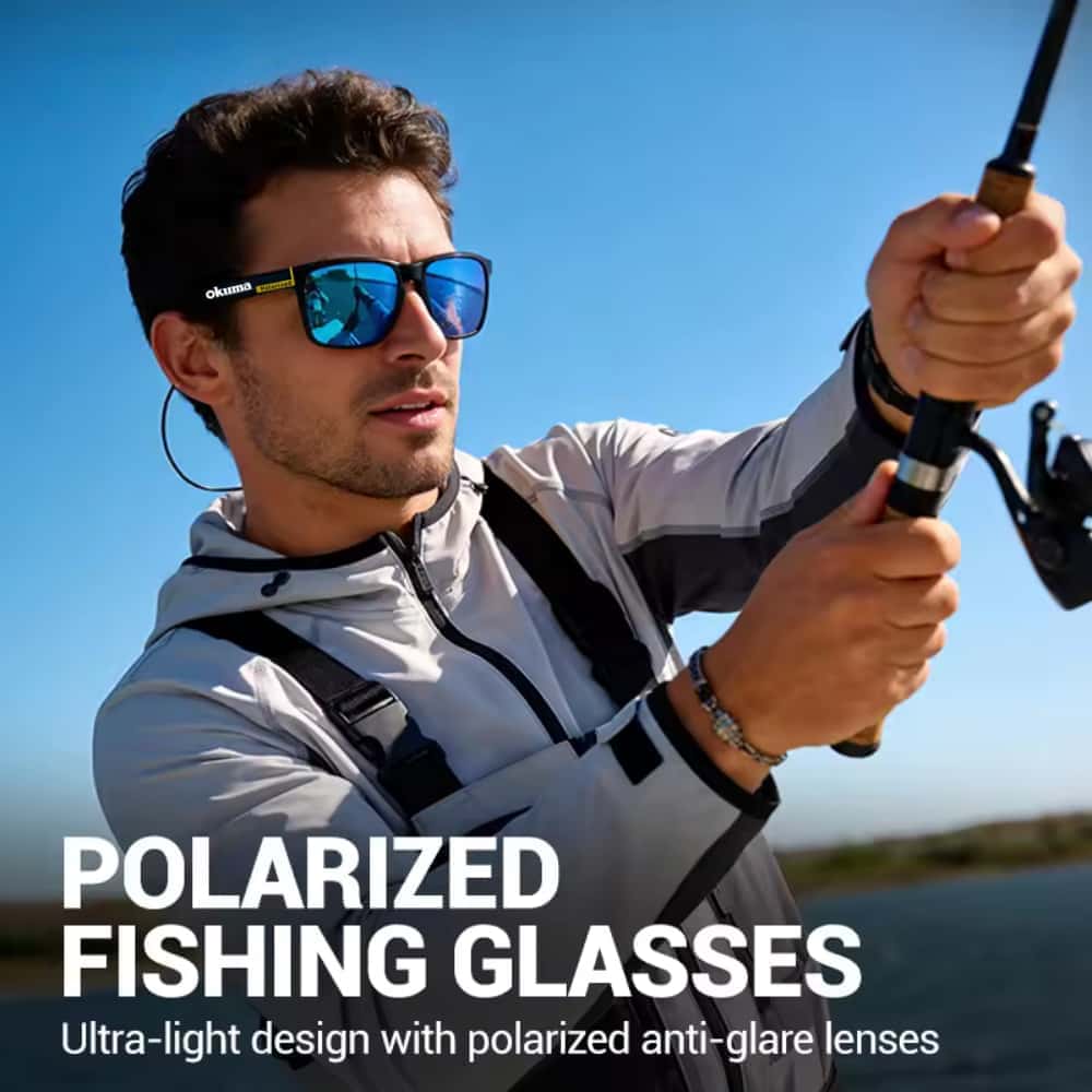 6 colors okuma Polarized Sungl - Surf Reel avaliação e preço