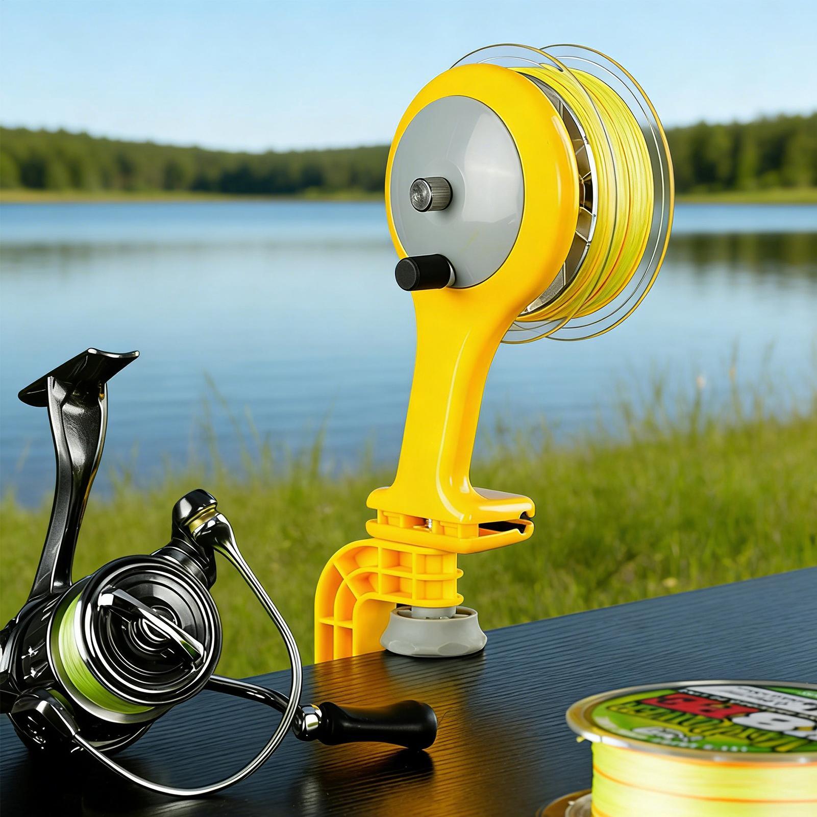 Line Spooler With Clamp Non-Sl - Ice Fishing Reel avaliação e preço