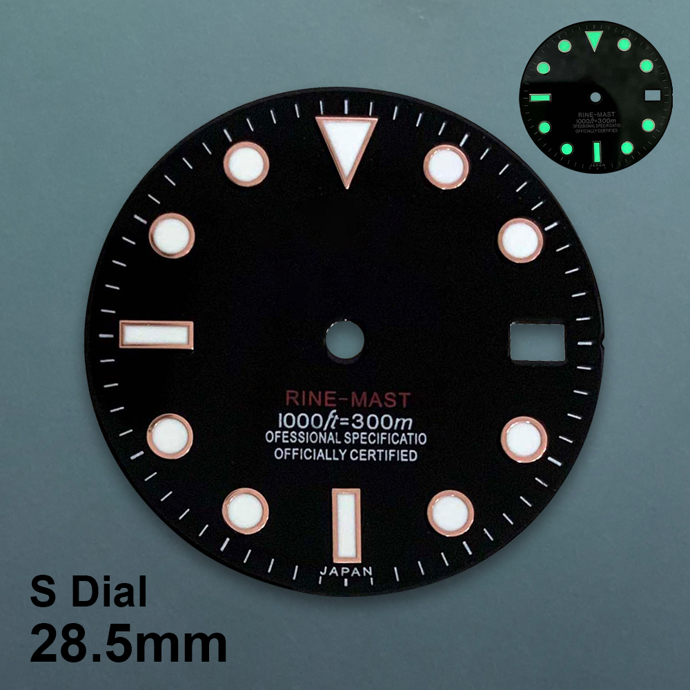 28.5mm S Logo SUB Dive Dial Fi - Reel Case avaliação e preço