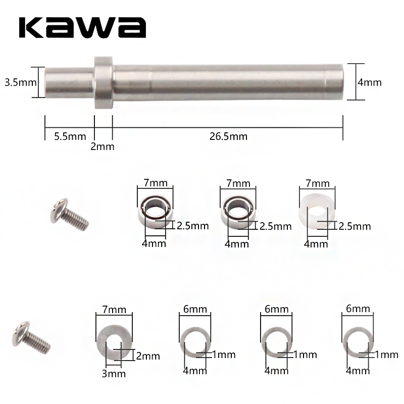 Kawa 1pc Fishing Reel Handle S - Reel Drag Knob avaliação e preço