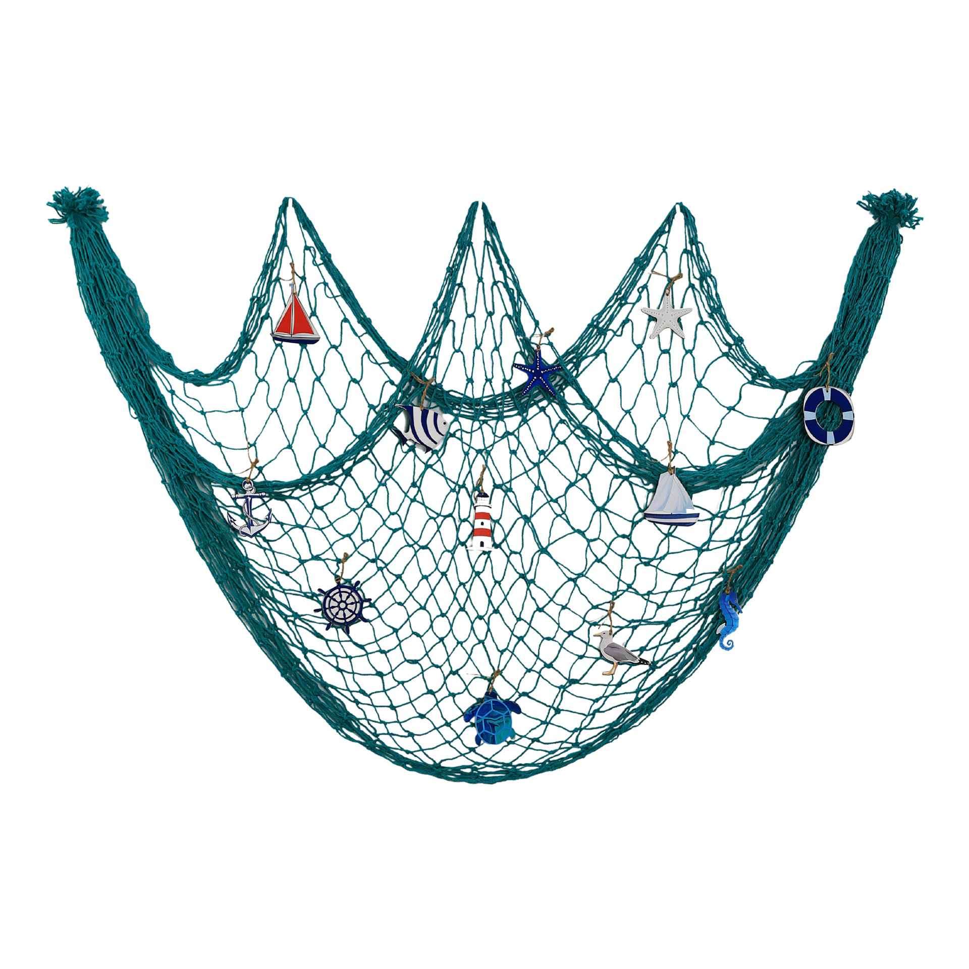 Decorative Fishing Net, Medite - Baitcasting Reel avaliação e preço