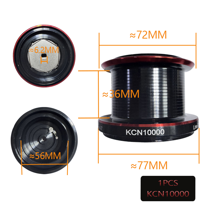 KCN6000 KCN8000 KCN10000 Spare - Reel Spare Spool avaliação e preço