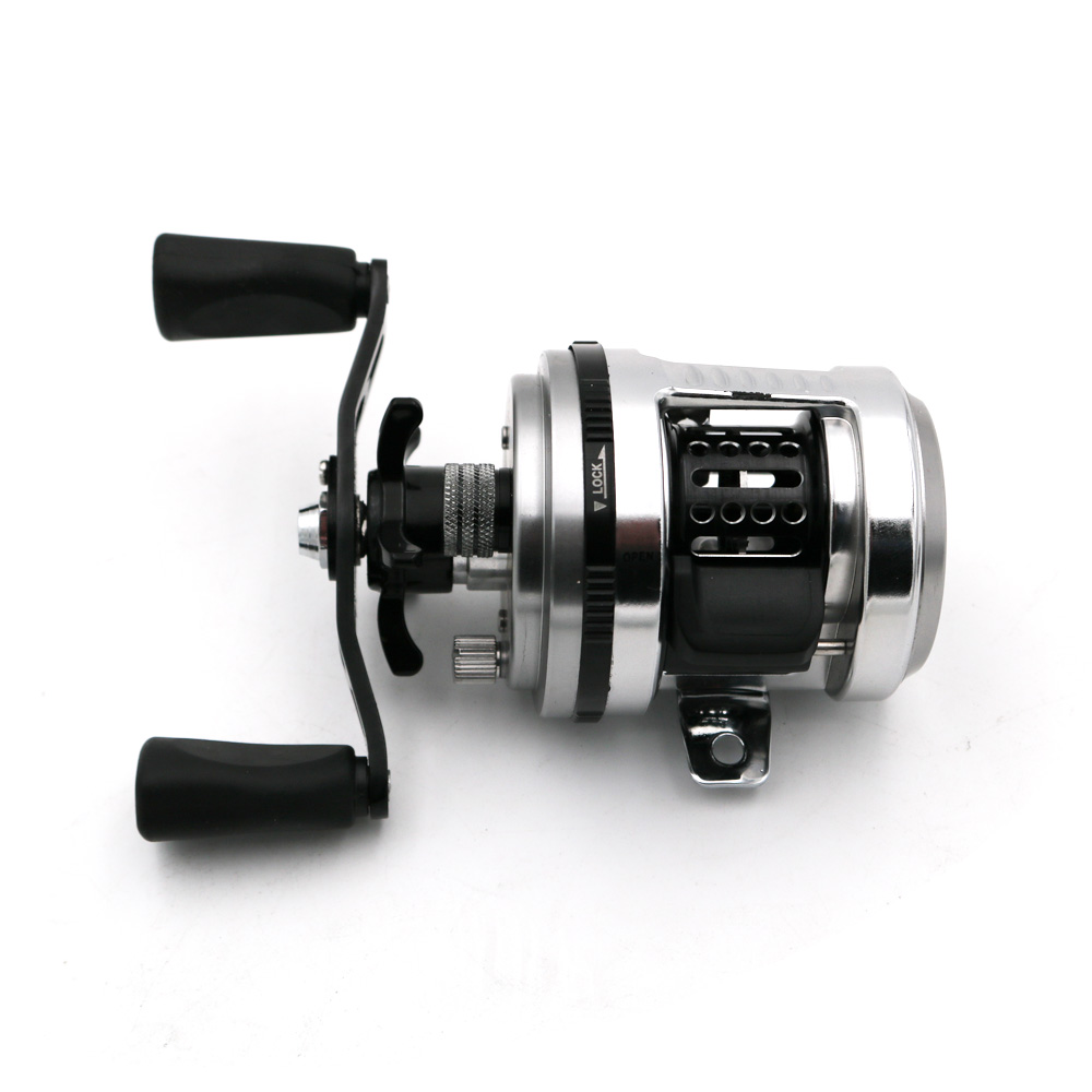 Bait Casting Reel DX Small Dru - Ice Fishing Reel avaliação e preço
