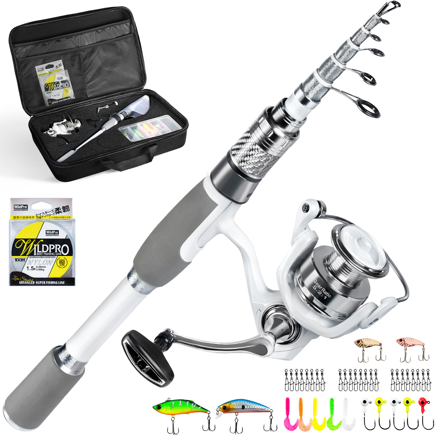 Ghosthorn Fishing Rod And Reel - Reel Bag avaliação e preço