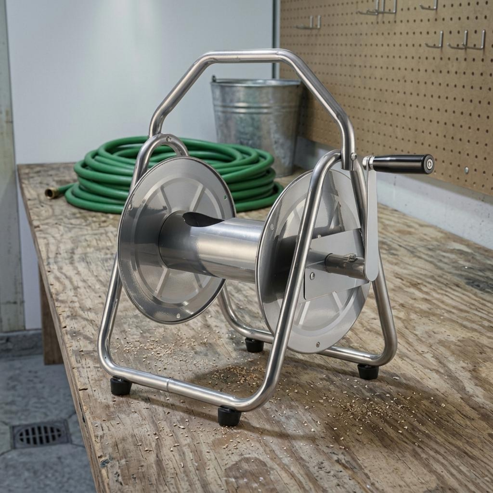 Metal Hose Reel Heavy Duty Gar - Reel Handle avaliação e preço