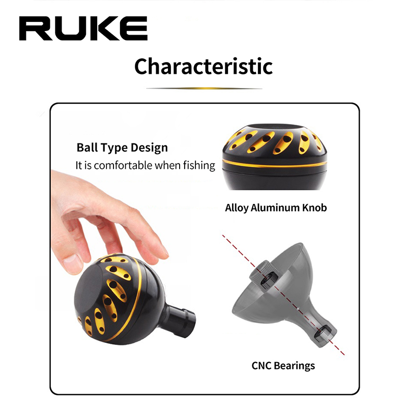 Ruke 1pc Fishing Reel Handle K - Reel Drag Knob avaliação e preço