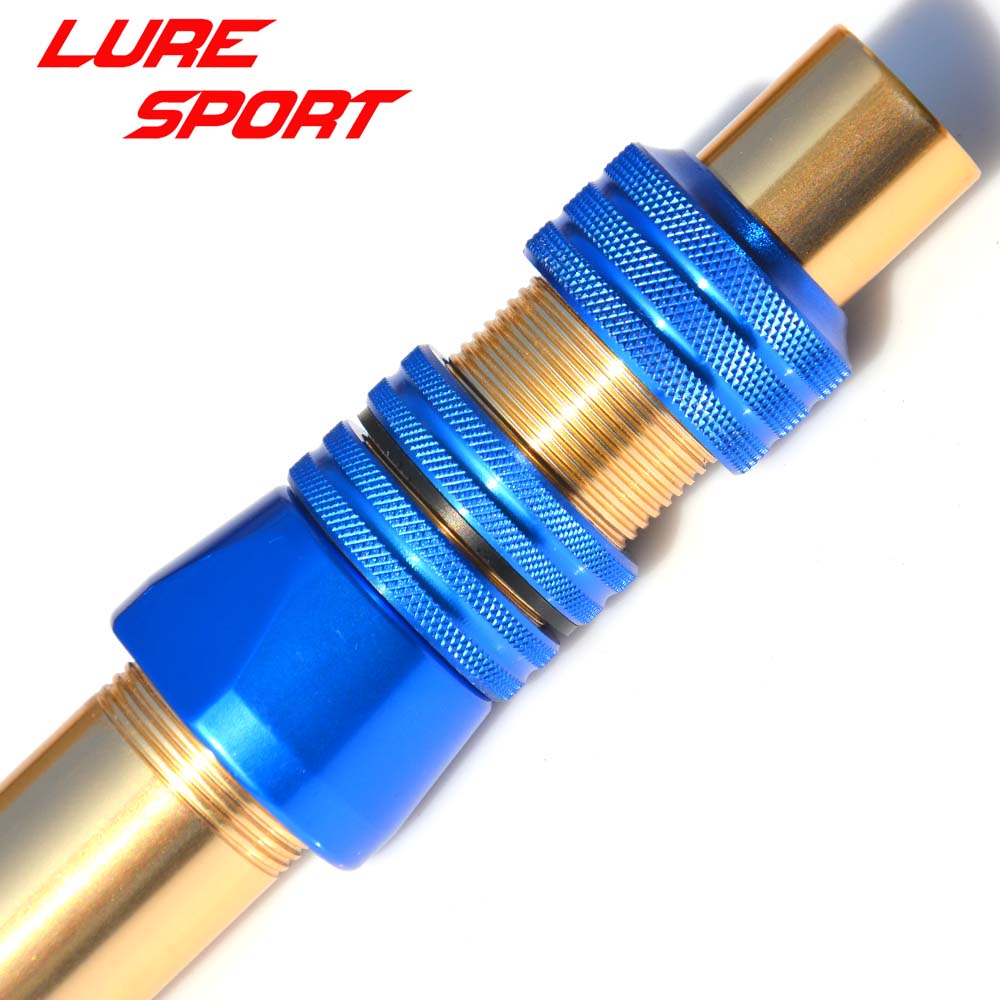 LURESPORT 40cm Gold and Blue L - Trolling Reel avaliação e preço