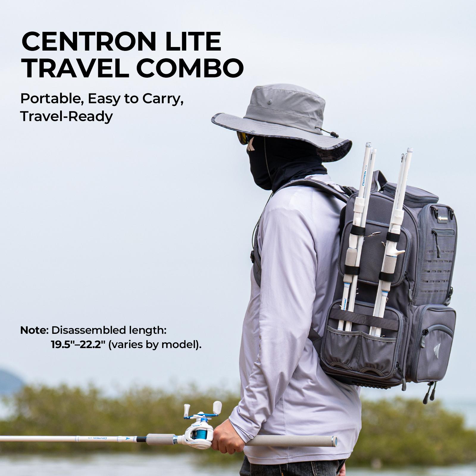 KastKing Centron Lite Travel C - Trolling Reel avaliação e preço