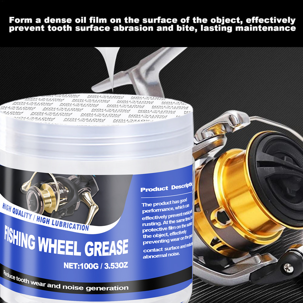 50g /100g Fishing Reel Grease  - Reel Lubricant avaliação e preço