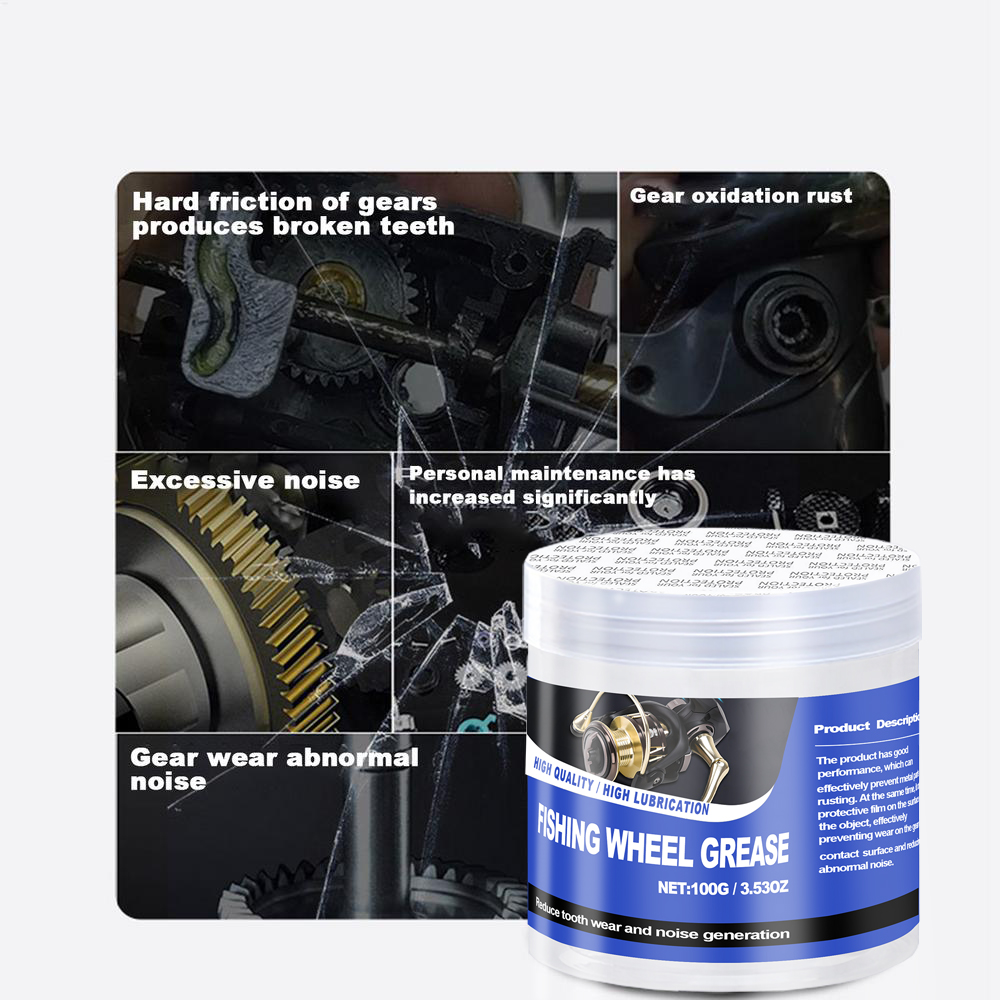 50g /100g Fishing Reel Grease  - Reel Lubricant avaliação e preço