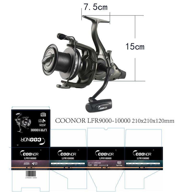 Fishing Reel Carp New  Body 10 - Reel Spare Spool avaliação e preço