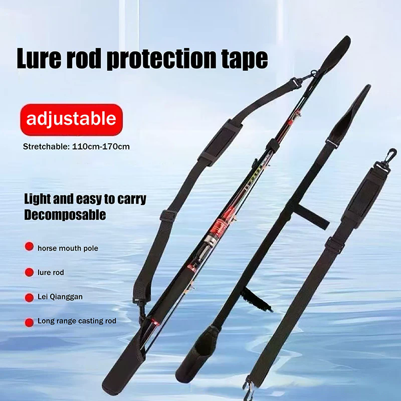 Adjustable Fishing Rod Storage - Reel Bag avaliação e preço