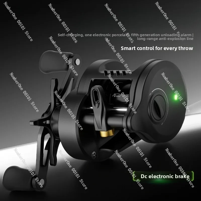 Electronic Magnetic Brake Fish - Baitcasting Reel avaliação e preço