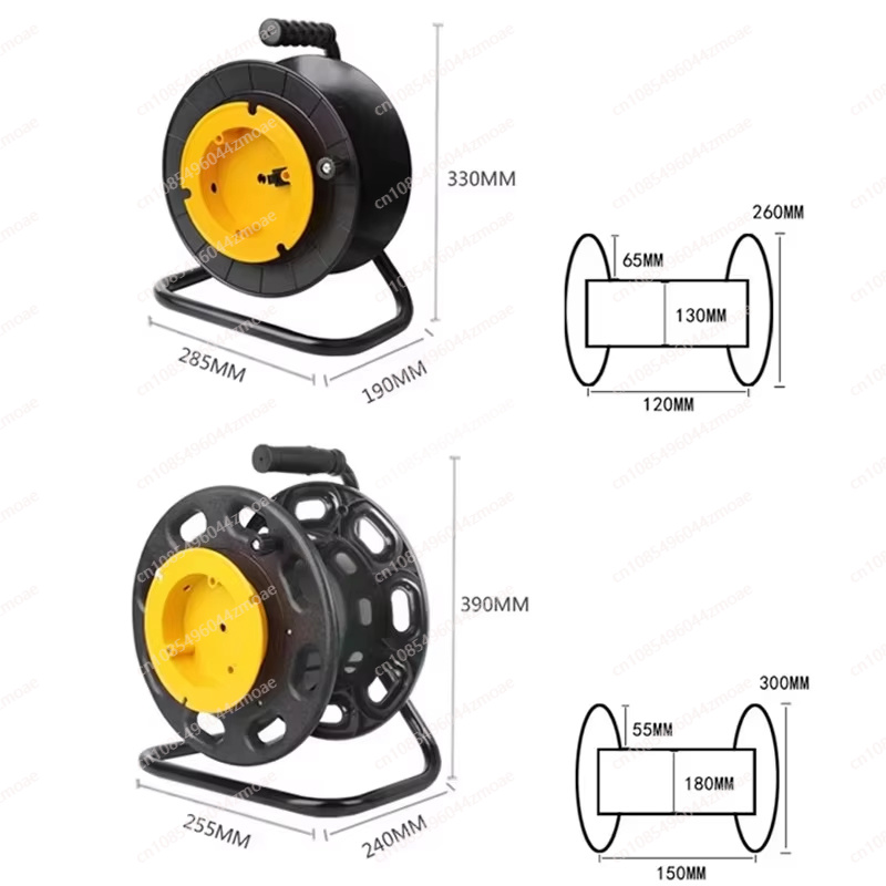 Plastic Fiber Optic Cable Reel - Reel Handle avaliação e preço