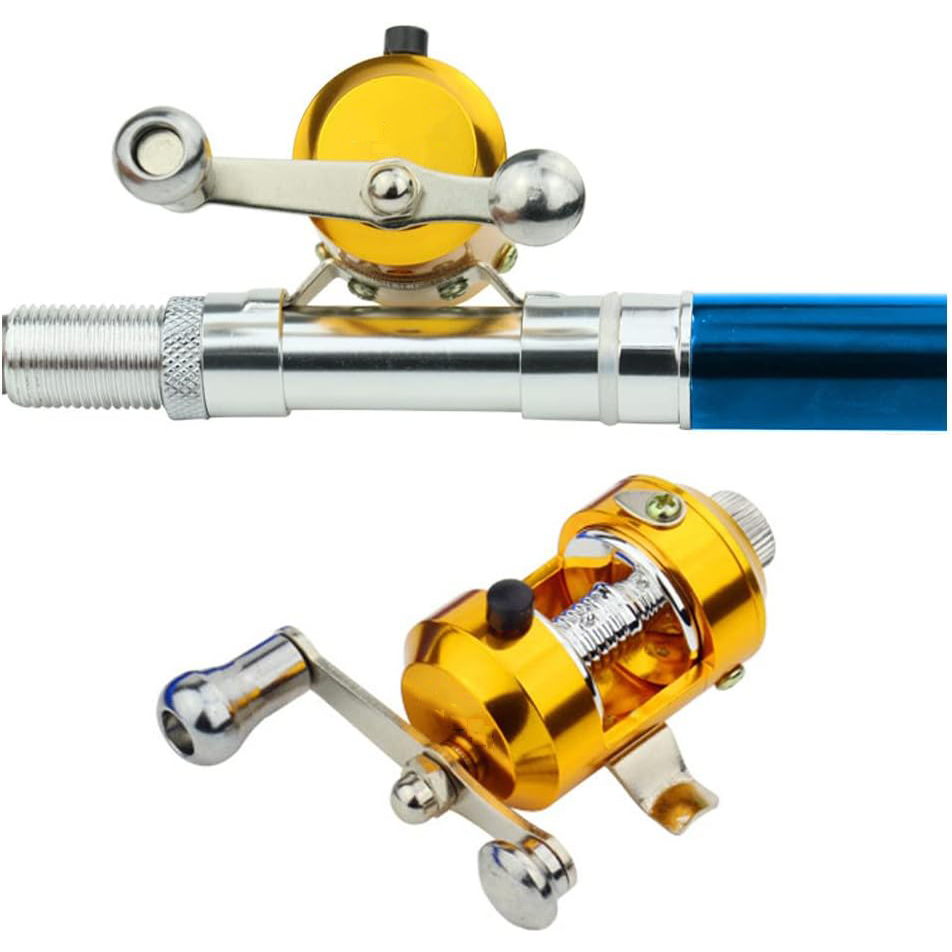 Pocket Ice Fishing Rod & Reel  - Ice Fishing Reel avaliação e preço