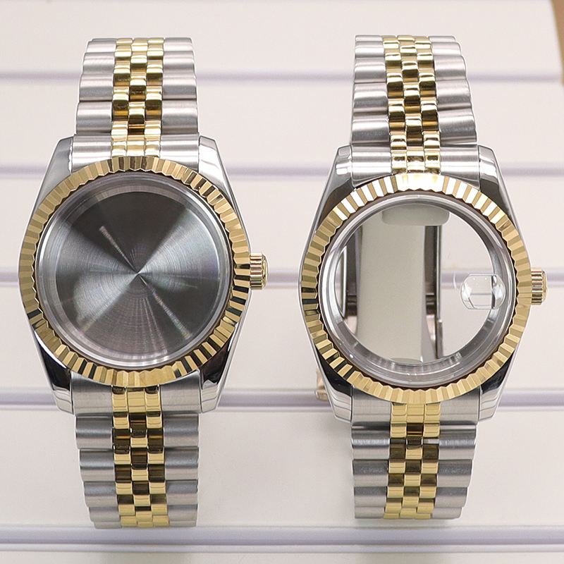 36mm/40mm Two-Tone Gold Watch  - Reel Case avaliação e preço