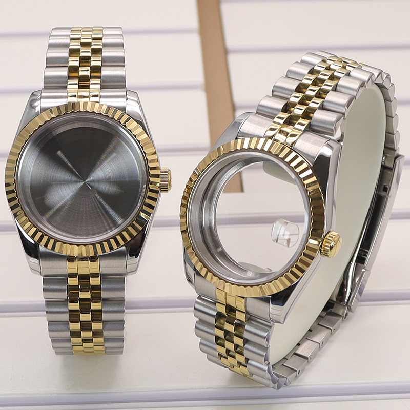 36mm/40mm Two-Tone Gold Watch  - Reel Case avaliação e preço