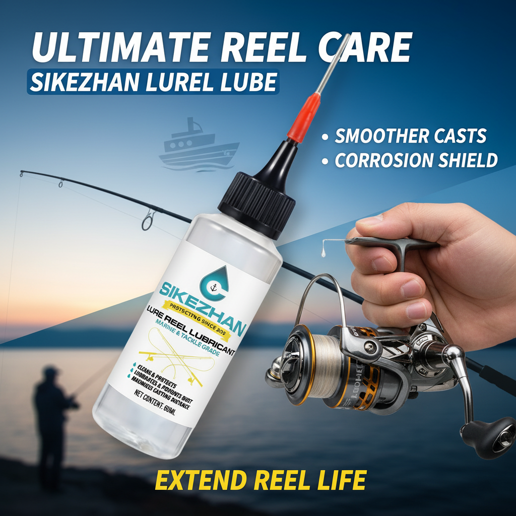 SIKEZHAN Lubricating Oils 60ml - Reel Lubricant avaliação e preço