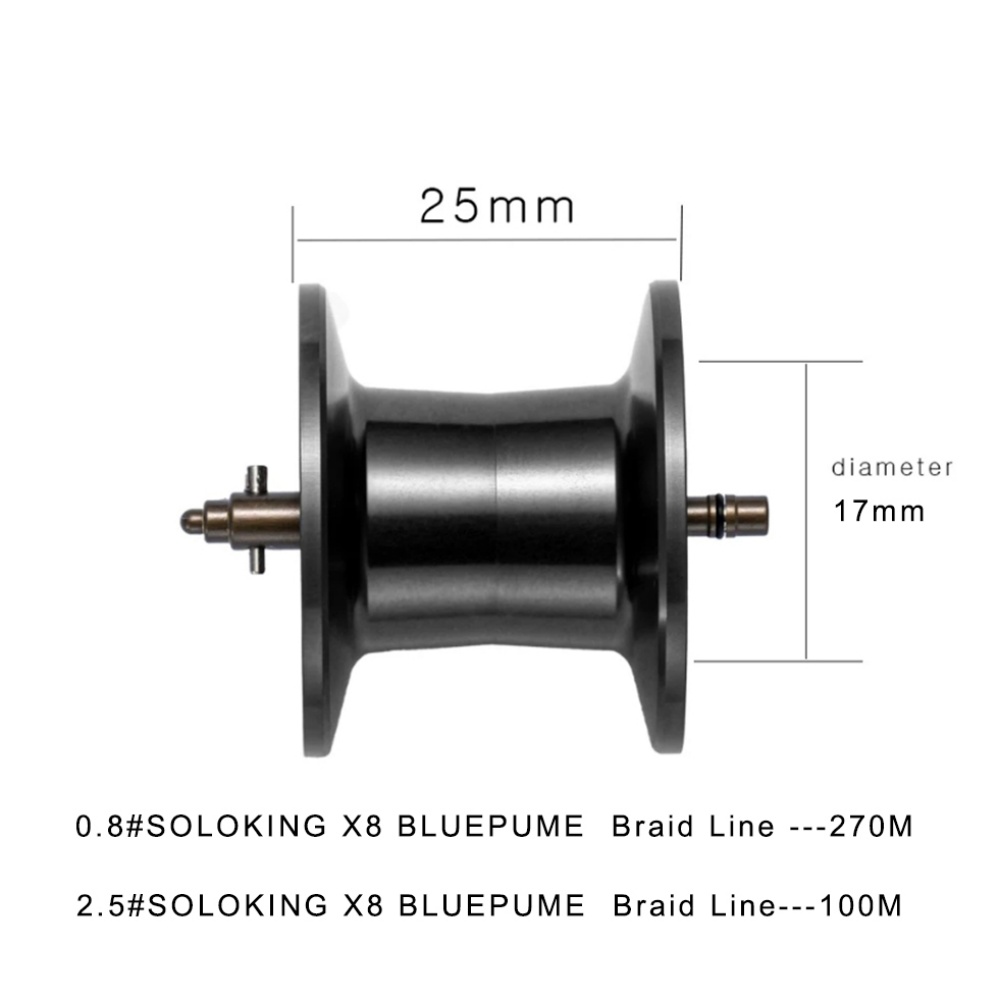 SOLOKING ASHMOON Deep Spool 5. - Reel Spare Spool avaliação e preço