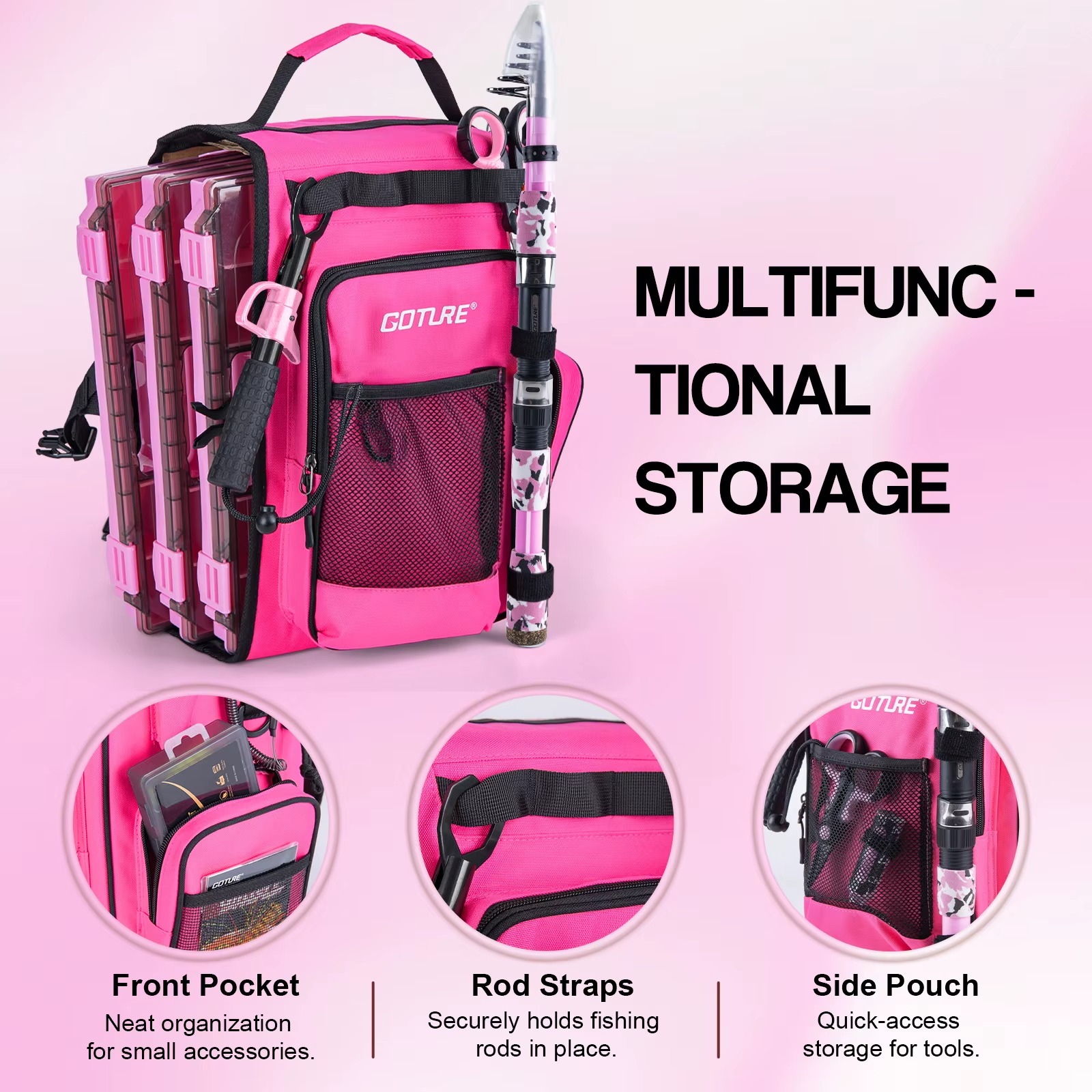 Goture All-in-One Fishing Comb - Reel Bag avaliação e preço