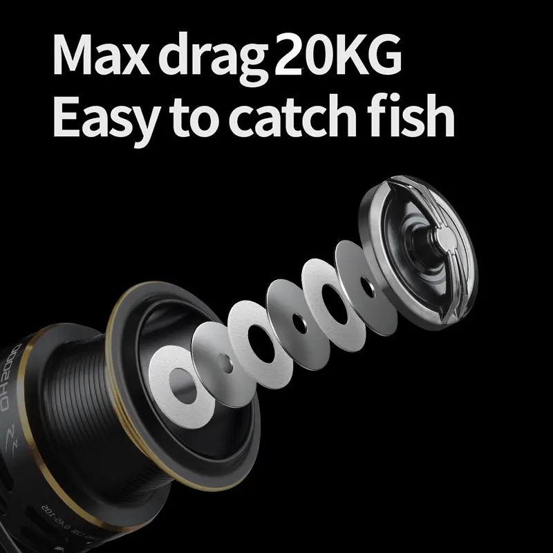 LINNHUE Carp Fishing Reel Spin - Reel Spare Spool avaliação e preço