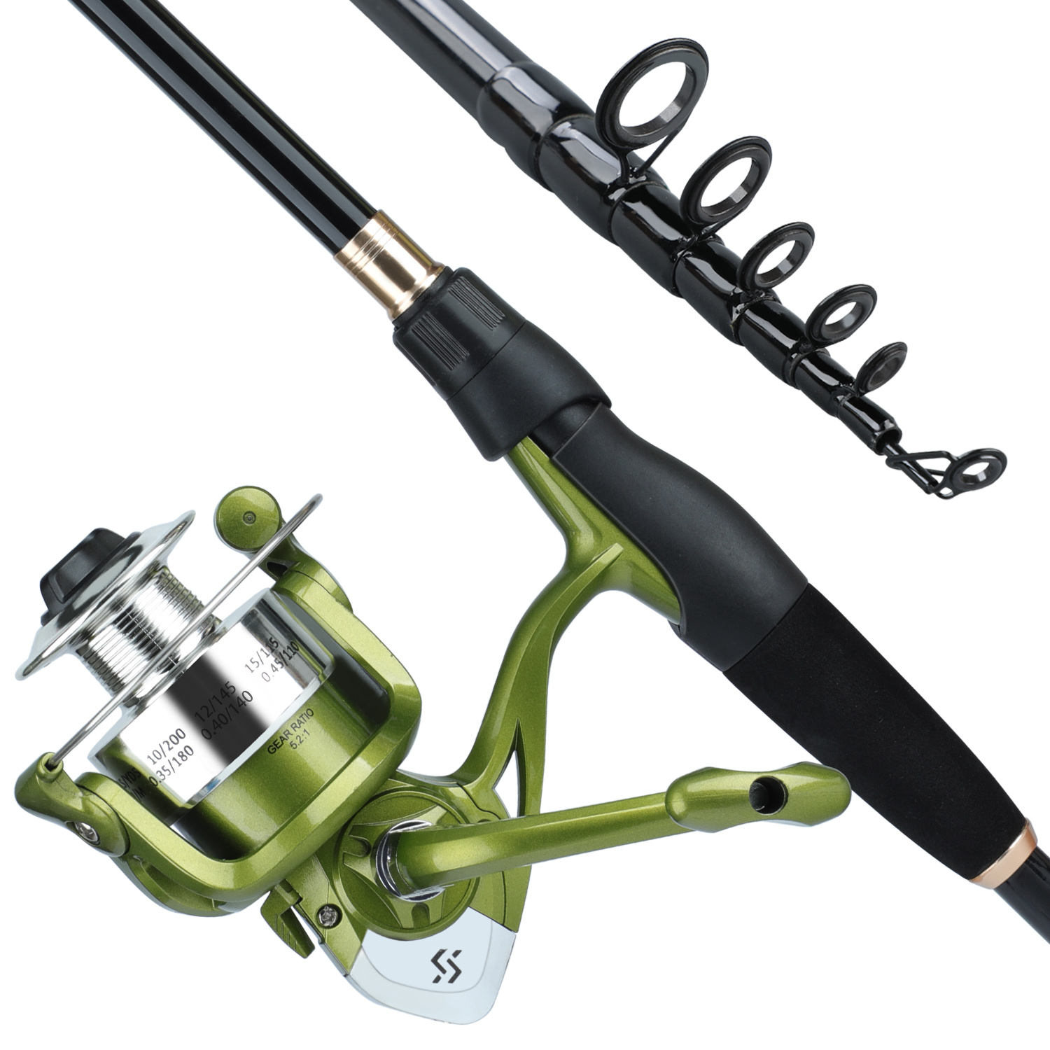 Sougayilang Telescopic Fishing - Spincast Reel avaliação e preço