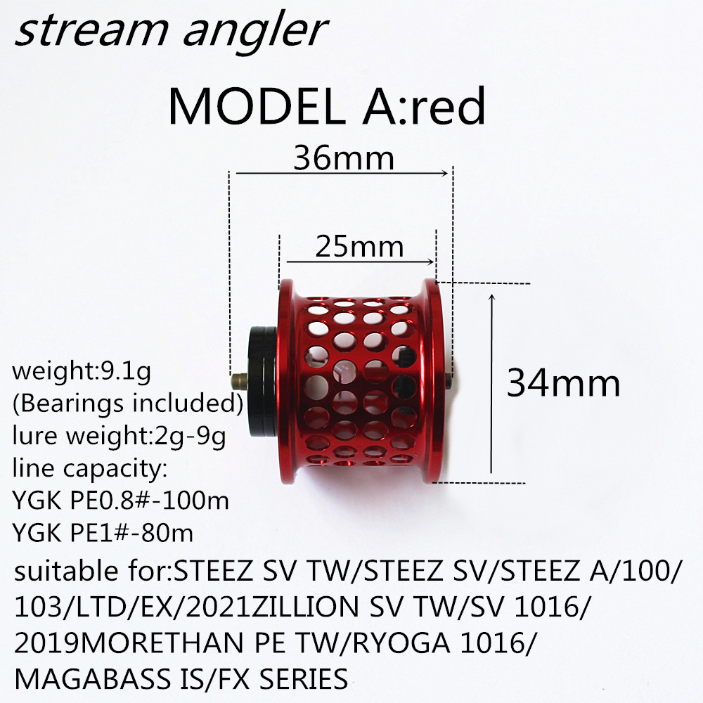 Shallow Spool Retrofit Parts A - Reel Spare Spool avaliação e preço