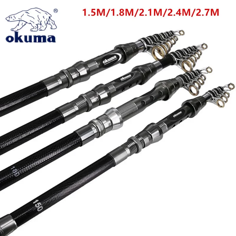 OKUMA New Carbon Rock Rod 1.5M - Surf Reel avaliação e preço