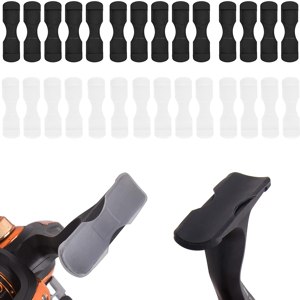 40/100Pcs Rubber Fishing reel  - Trolling Reel avaliação e preço