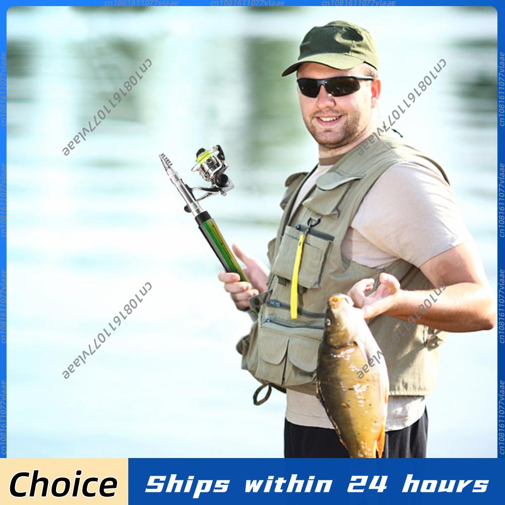Portable Fish Shaped Fishing R - Ice Fishing Reel avaliação e preço