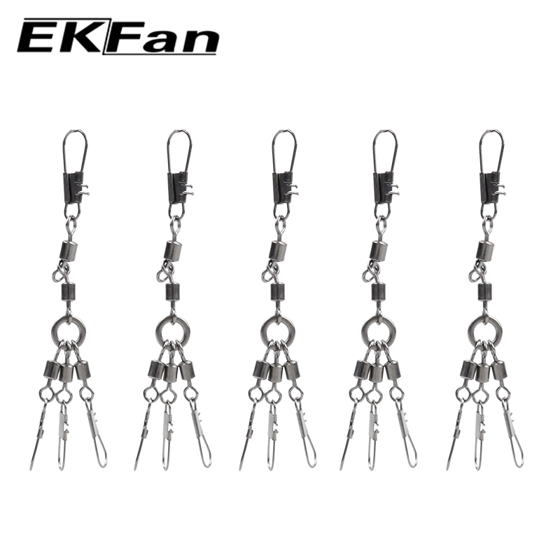 EKFan 5pcs Eight-shaped Ring C - Conventional Reel avaliação e preço