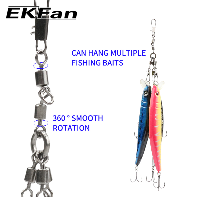 EKFan 5pcs Eight-shaped Ring C - Conventional Reel avaliação e preço