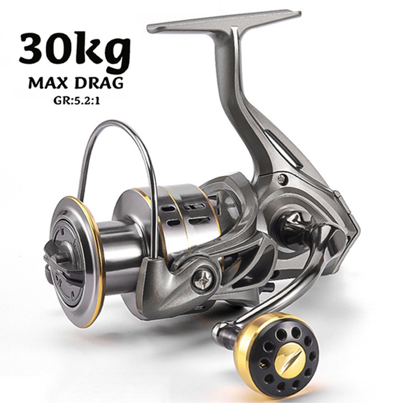 New Fishing Reel, Max Drag 30K - Reel Drag Knob avaliação e preço